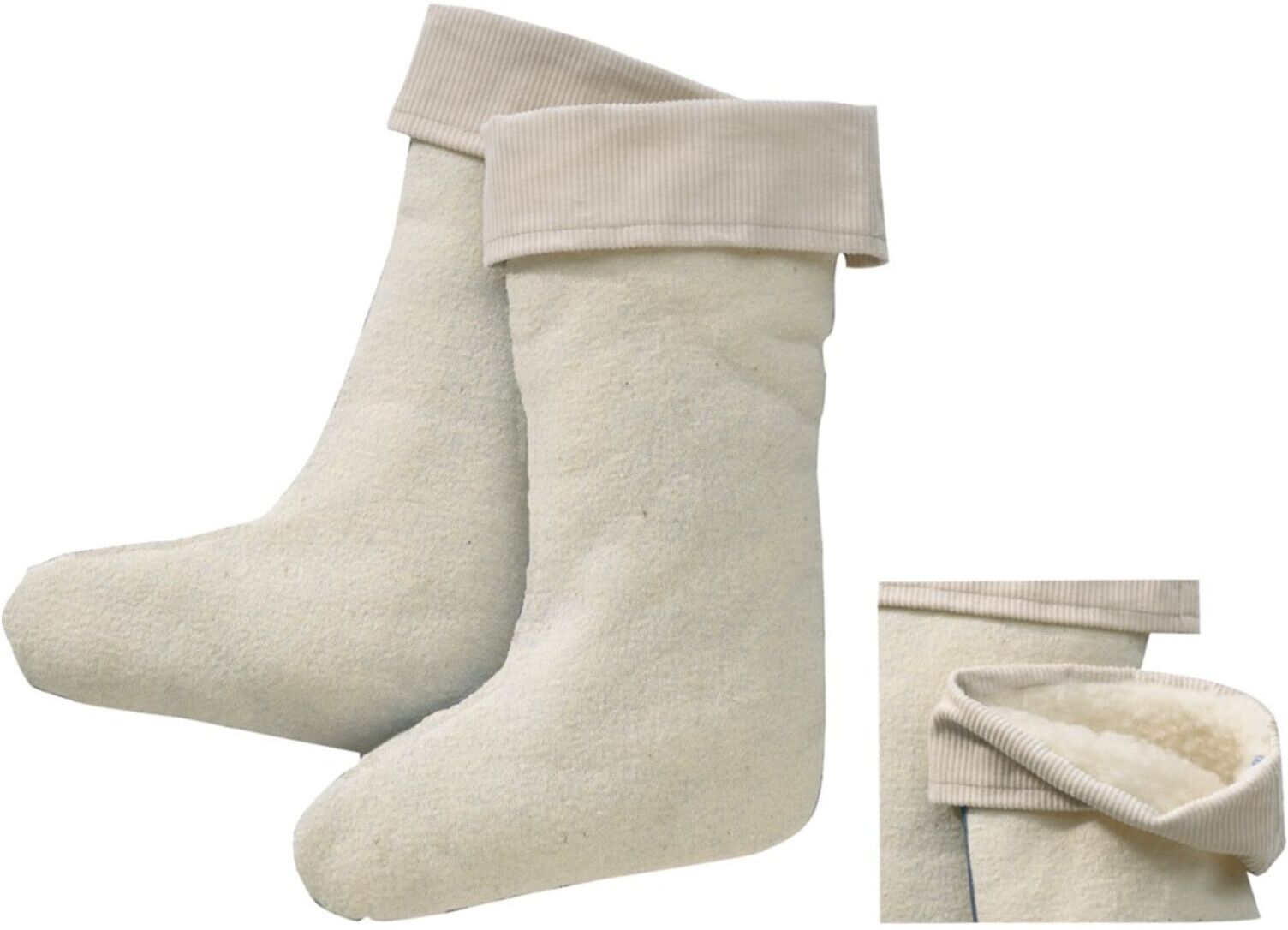 Stiefeleinsatz m. Stulpe, Gr. 41/42 ; Furniturenfabrik Thiel (1025/41-42)