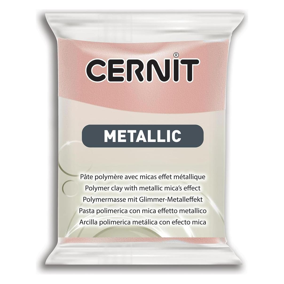 Cernit Metallic 052 56g pink gold (5411711455693)