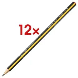 Staedtler 12x Bleistift »Noris 183-HB« mehrfarbig