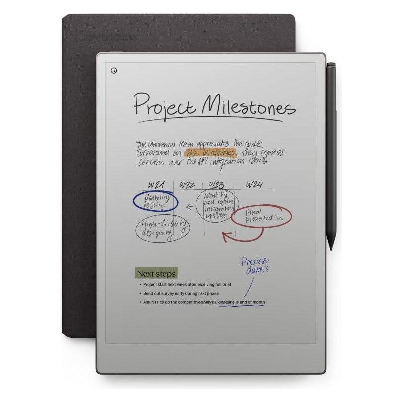 reMarkable Paper Pro Bundle mit Marker Plus und Book Folio Pro (11.80", 64 GB) (RM83C-1001NW)