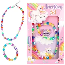 Ylvi Schmuck Set Kette und Armband