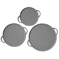 COOLINATO Spritzschutz-Set aus Platin-Silikon wiederverwendbar 3tlg