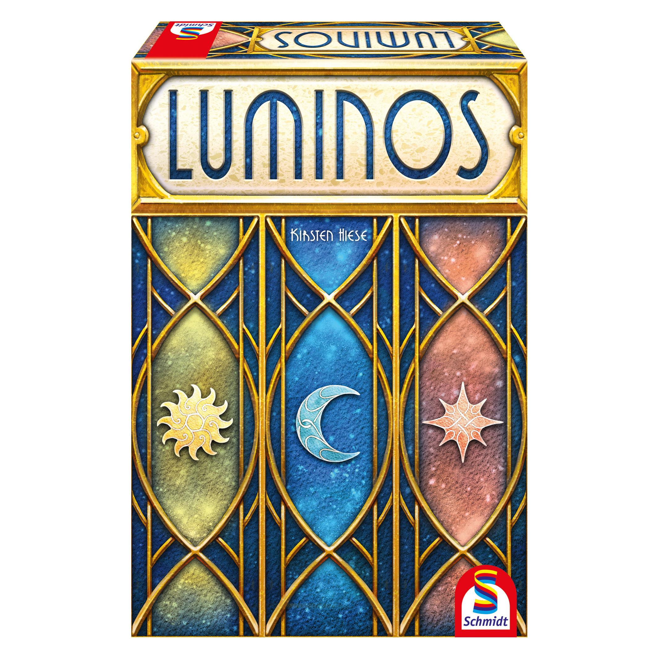 Schmidt Spiele Luminos (d,f,e) (Deutsch, Englisch, Französisch, 2 - 4 Spieler) (49446)
