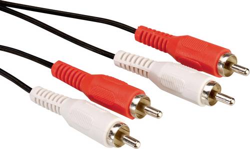 Value Cinch Video Anschlusskabel [2x Cinch-Stecker - 2x Cinch-Stecker] 10.00 m Schwarz