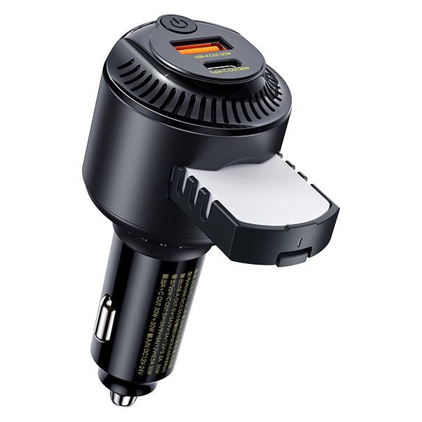 Remax Yatoy Series 60W PD+QC Scented Multi-compatible Fast Car Charger RCC353 (RCC353Black)