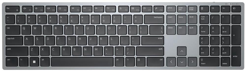 Dell Pro Plus KB700 Draadloos Toetsenbord - Grijs - Hongaars QWERTZ