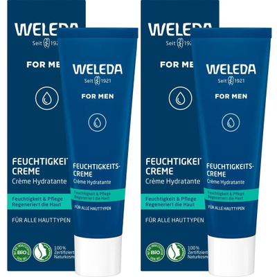 Weleda for Men Feuchtigkeitscreme 2x 2x30 ml Creme