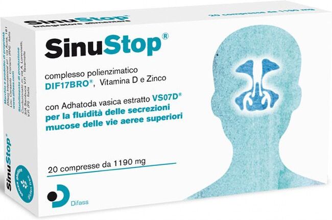 DIFASS INTERNATIONAL SpA Difass, Sinustop, 20 Compresse