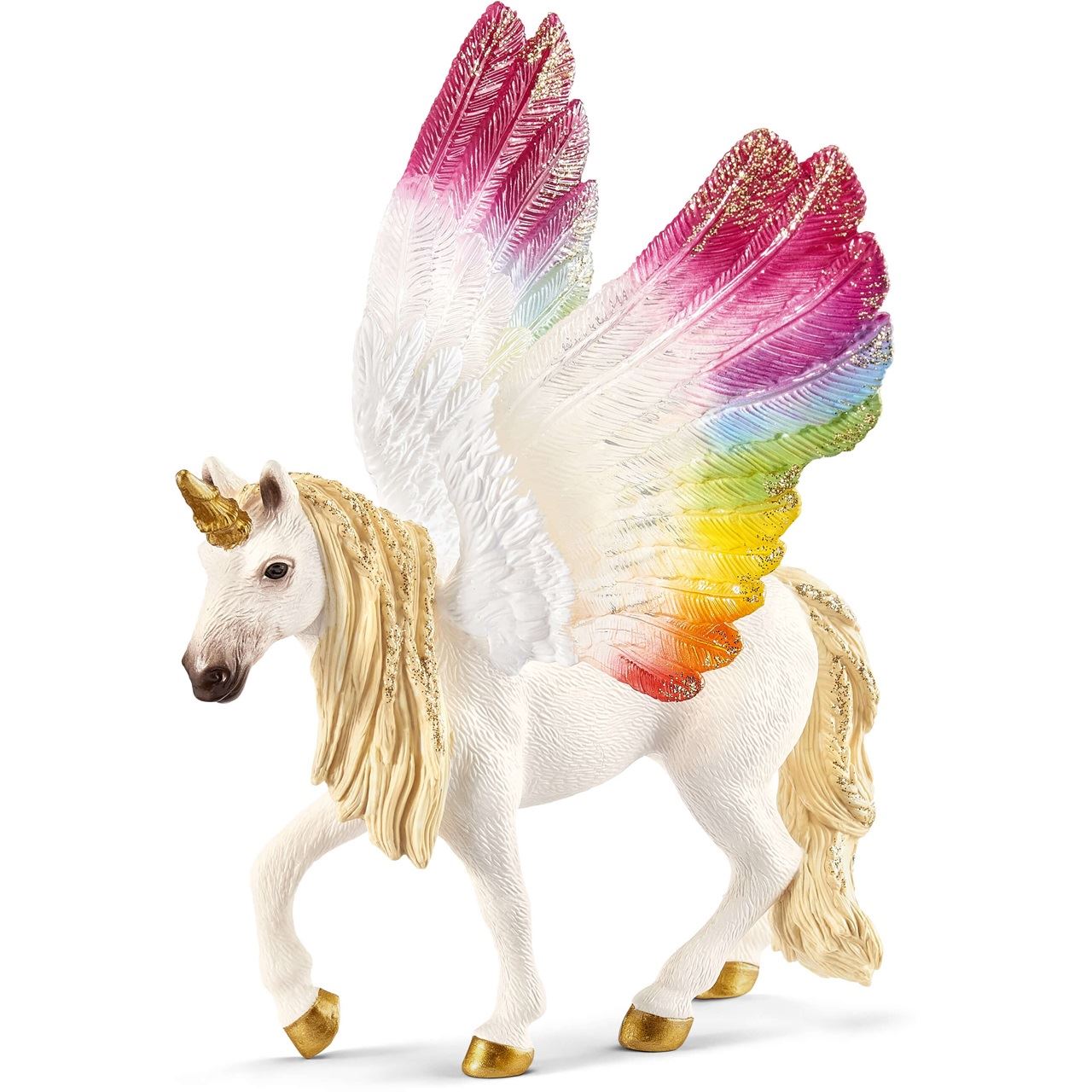 Schleich Bayala 70576 Geflügeltes Regenbogeneinhorn Spielfigur