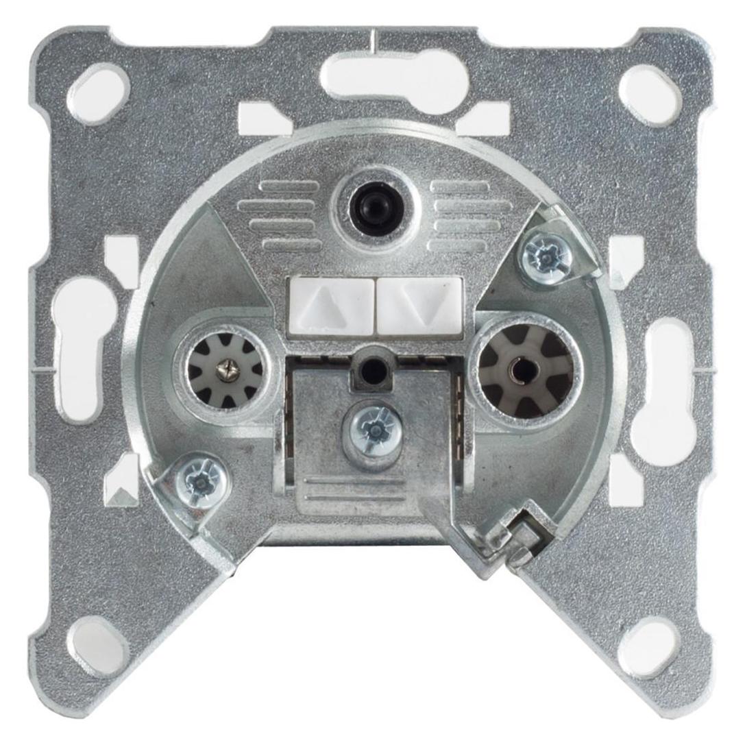 Shiverpeaks -BASIC-S--Antennensteckdose, SAT+BK mit Klemmtechnik, 10 dB (BS15-93002)