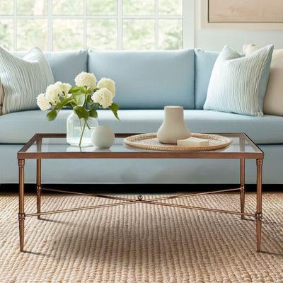 Jla Home/Furniture & Decor Etienne Coffee Table Bronze , Bronze