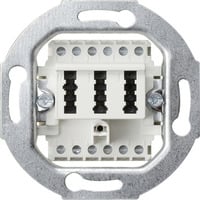 Telefonanschlussdose TAE 2 mal 6/6 Nicht-Festnetz-Funktion Retail