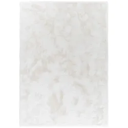 SCHÖNER WOHNEN-Kollektion Fellteppich Tender 120 x 180 cm Polyester Weiß