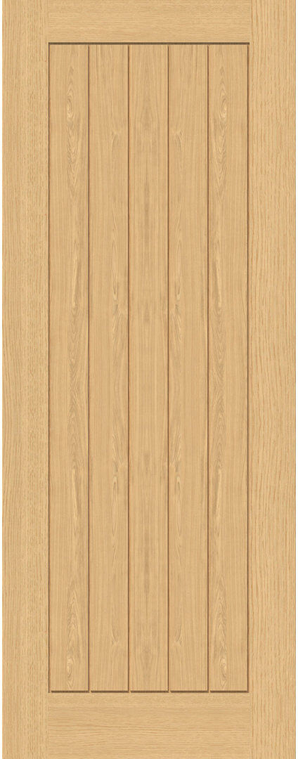 Taylor Cottage Oak - Prefinished Internal Door Oak 198.1cm x 83.8cm x 3.5cm (H x W x T)