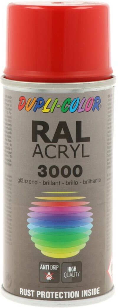 european aerosols DUPLI-COLOR RAL 3000 feuerrot glanz, 150 ml