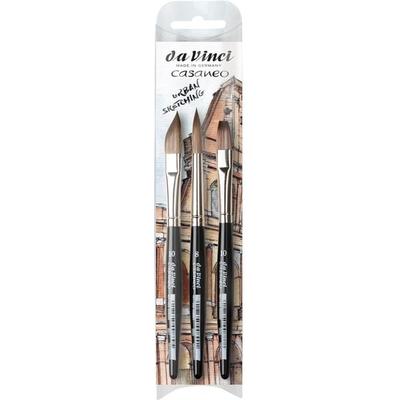 da Vinci Pinselset CASANEO XS, 3er Set
