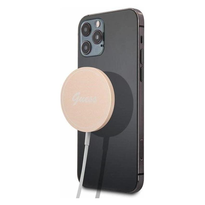 Guess ład indukcyjna GUCBMSLRD 15W MagSafe złoty/gold (15 W) (GUE003050-0)