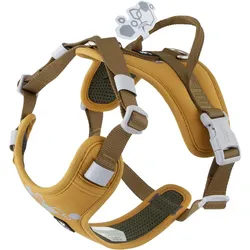 Hurtta Weekend Warrior II ECO sele, desert 45-60 (Hund, Allgemein, Hundesport, Spazieren), Halsband + Leine