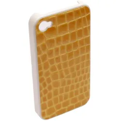 Hard Cover für iPhone 4, 4S - Konkis - VINTAGE, Schlangen-Optik
