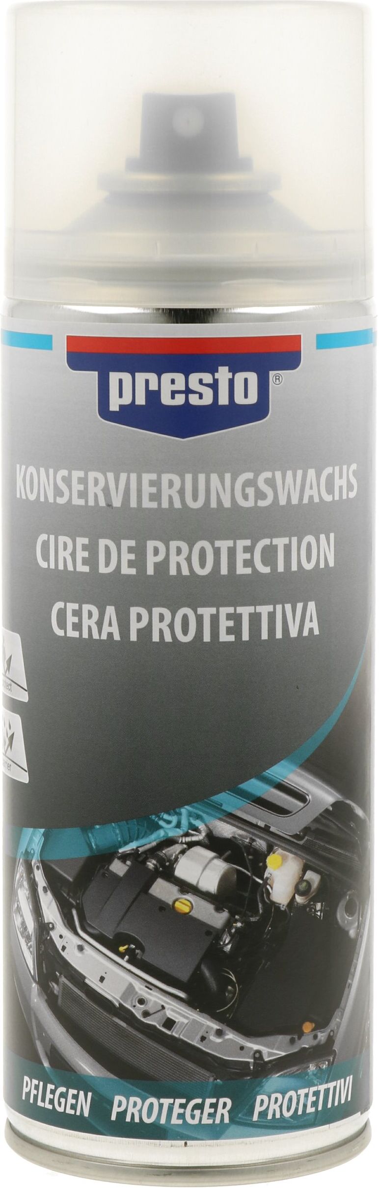 Presto Motorraumkonservierung Konservierungswachs (400 Ml) 157158 0.4l