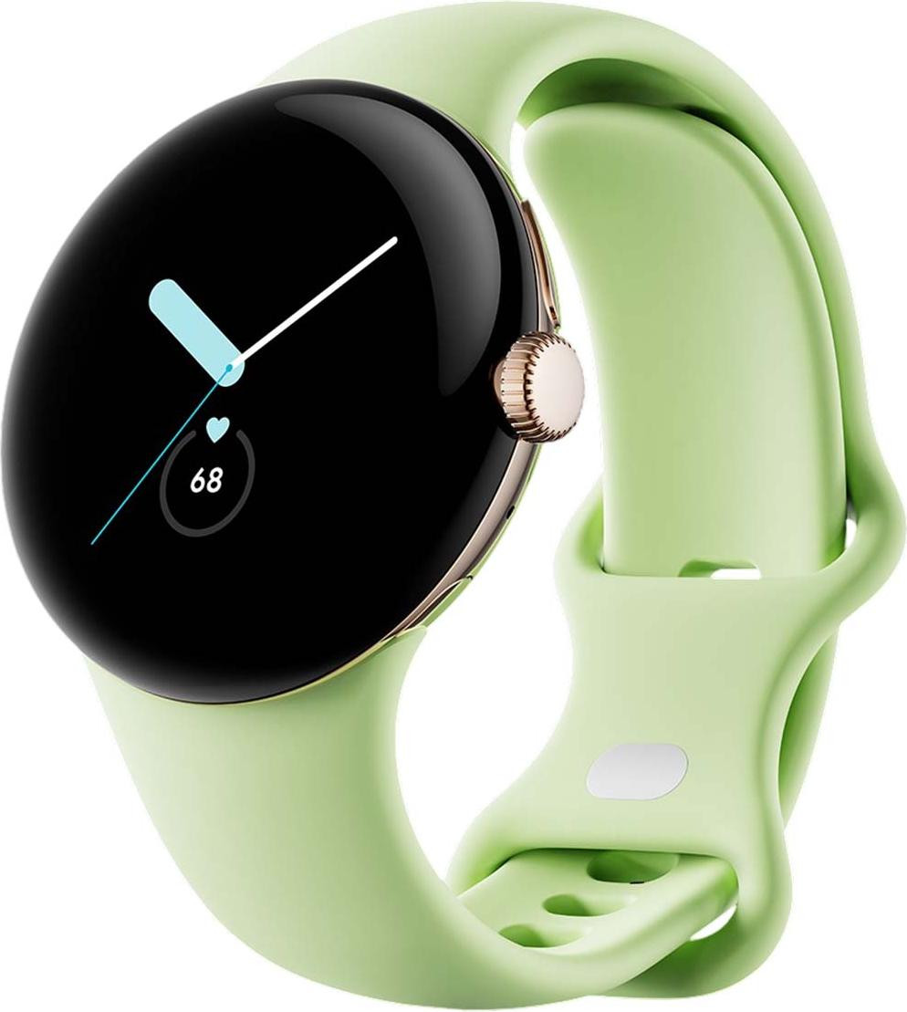 Google Polsband voor Google Pixel Watch - Citroengras - Klein / Groot
