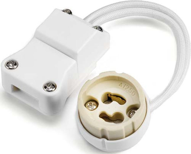 Megaman Lampenfassung GU10 m.15cm Kabel LFMM00886)