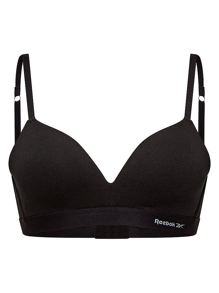 Reebok Schalen-BH "Amy" in Schwarz - M