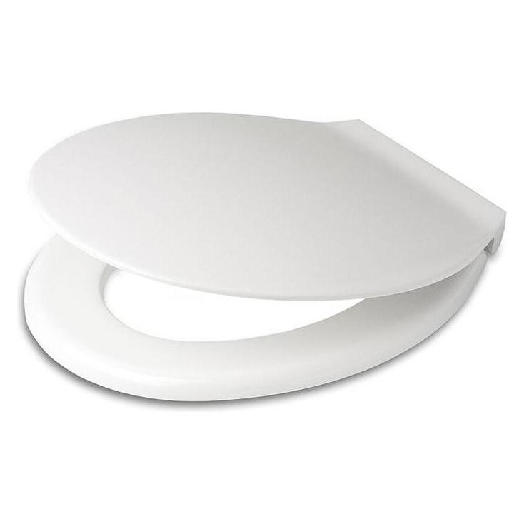 Pagette WC-Sitz Exklusiv m Deckel mit Edelstahl-Befestigung weiss (790821602)