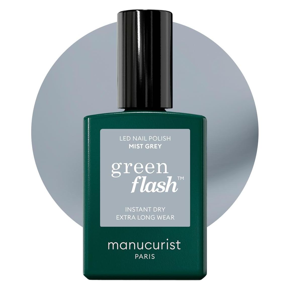 Anny MANUCURIST Green Flash lakier do paznokci Mist Grey 15ml (Mist Grey) (51101)