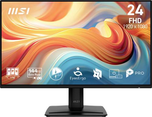 MSI PRO MP242DE E14A LCD-Monitor EEK E (A - G) 60.5cm (23.8 Zoll) 1920 x 1080 Pixel 16:9 1 ms DisplayPort, HDMI, Audio, stereo