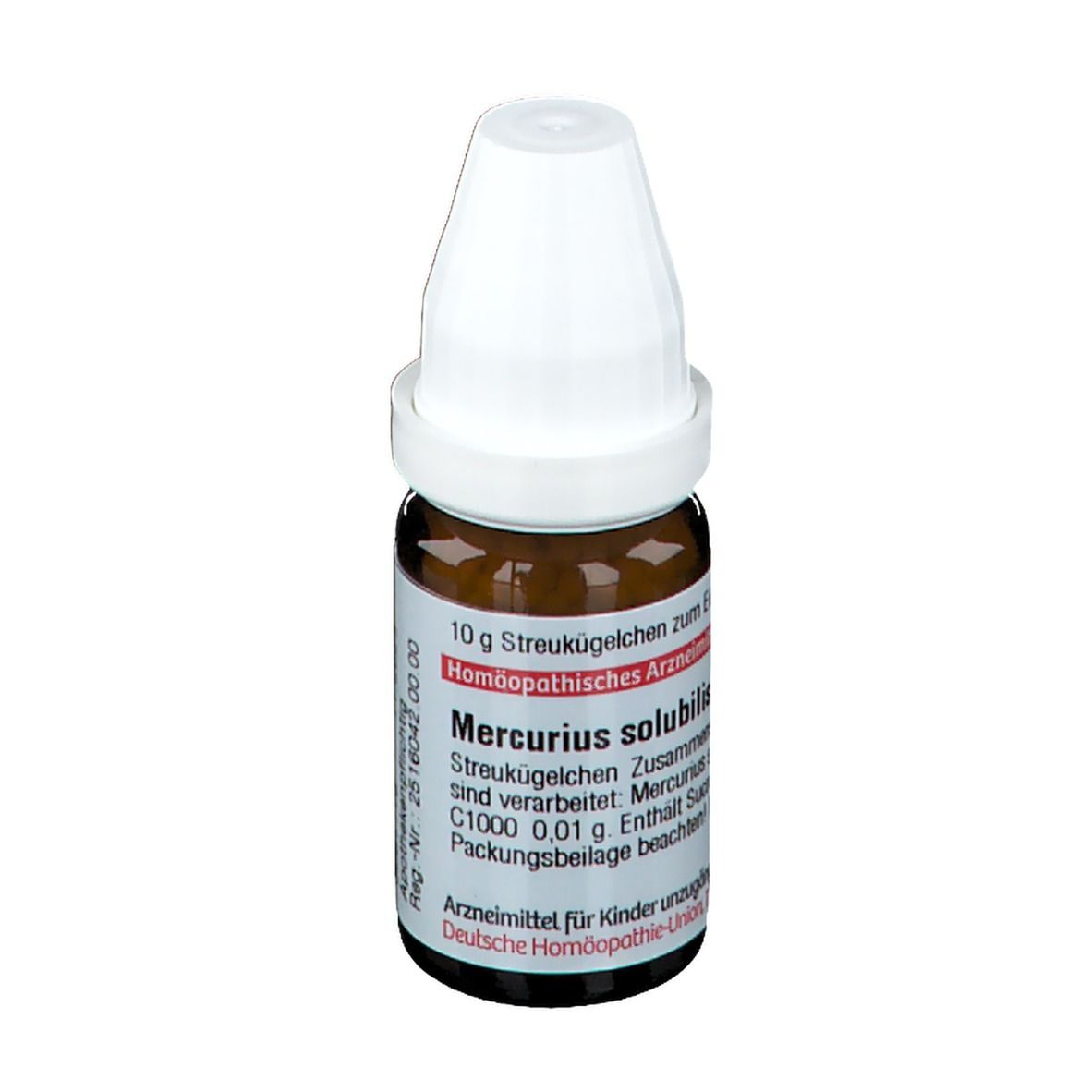 Mercurius Solubilis Hahnemanni C 1000 Globuli 10 g