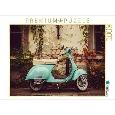 CALVENDO Puzzle Vespa | 1000 Teile Lege-Größe 64x48cm Foto-Puzzle für glückliche Stunden
