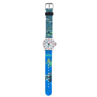 Quarzuhr SCOUT "Action Boys", blau (blau, grün), Armbanduhren, Kinder, Quarzuhr, Armbanduhr, Kinderuhr, Lernuhr, Geschenkidee, Schulanfang, Jungen,Dino