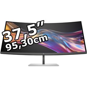 HP Monitor 738pu, 8K167AA, 37,5 Zoll, UWQXGA 3840 x 1600 Pixel, 5 ms, 60 Hz, Curved