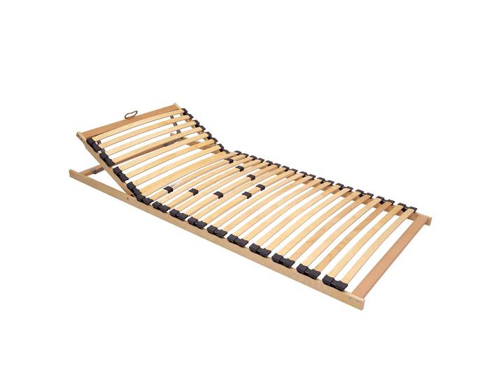 Lattenrost Dowell I 80 x 200cm Holm & Leisten: Schichtholz Birke Kanteln: Massivholz Buche Holz/Beige/Eiche/Anthrazit