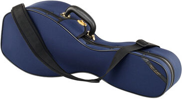 Super Light Round Mandolin Case BL bleu