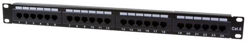LogiLink NP0004 24 Port Patch-Panel 483 mm (19") CAT 6 1 HE