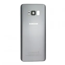 Akkudeckel für Samsung Galaxy S8 G950F, Farbe: Silber, swap Artikel