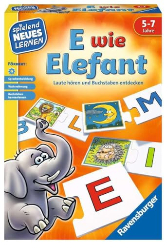 Ravensburger E wie Elefant - Educatief spel voor kinderen van 5-7 jaar