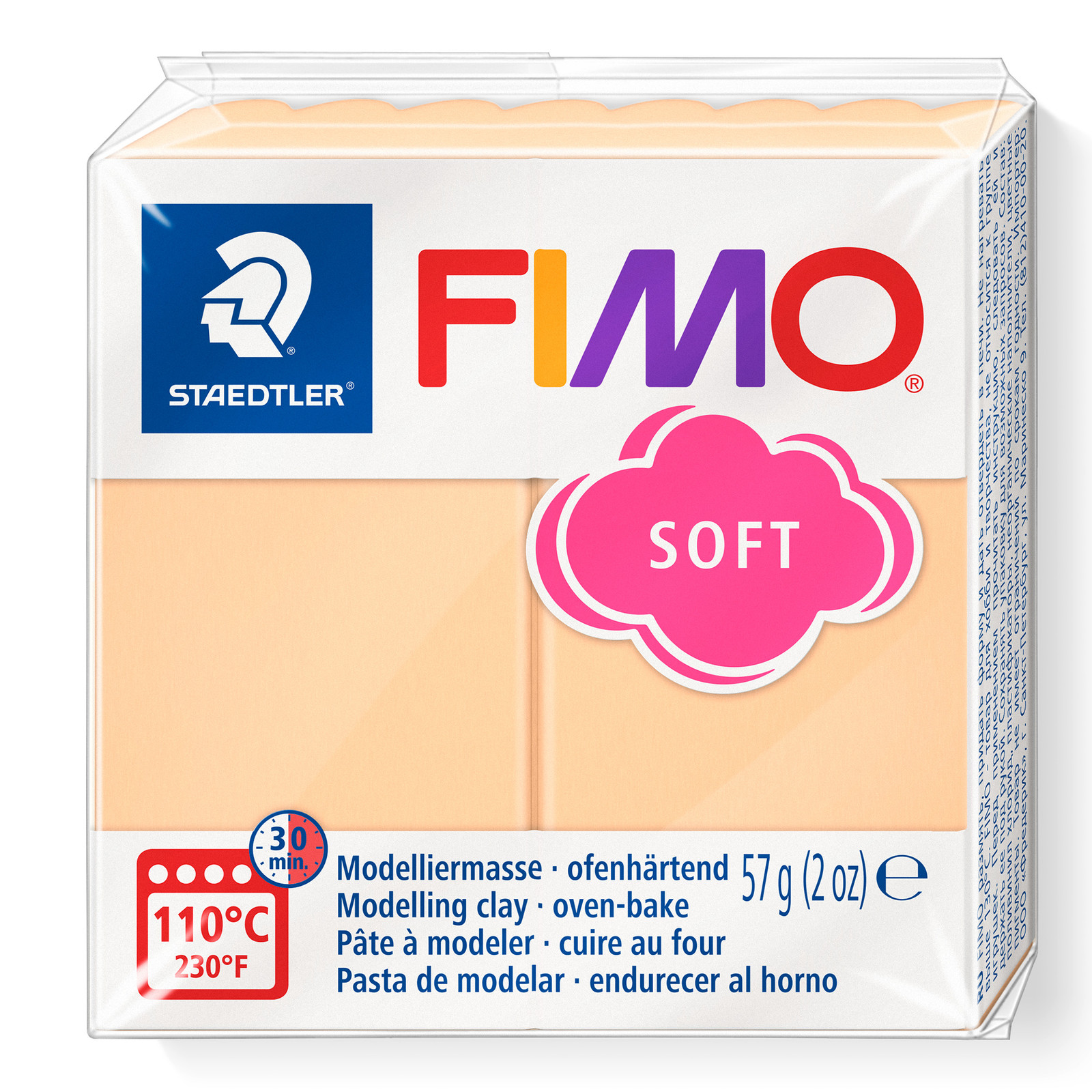 Staedtler Fimo Soft Modelbouwmassa Perzikkleur