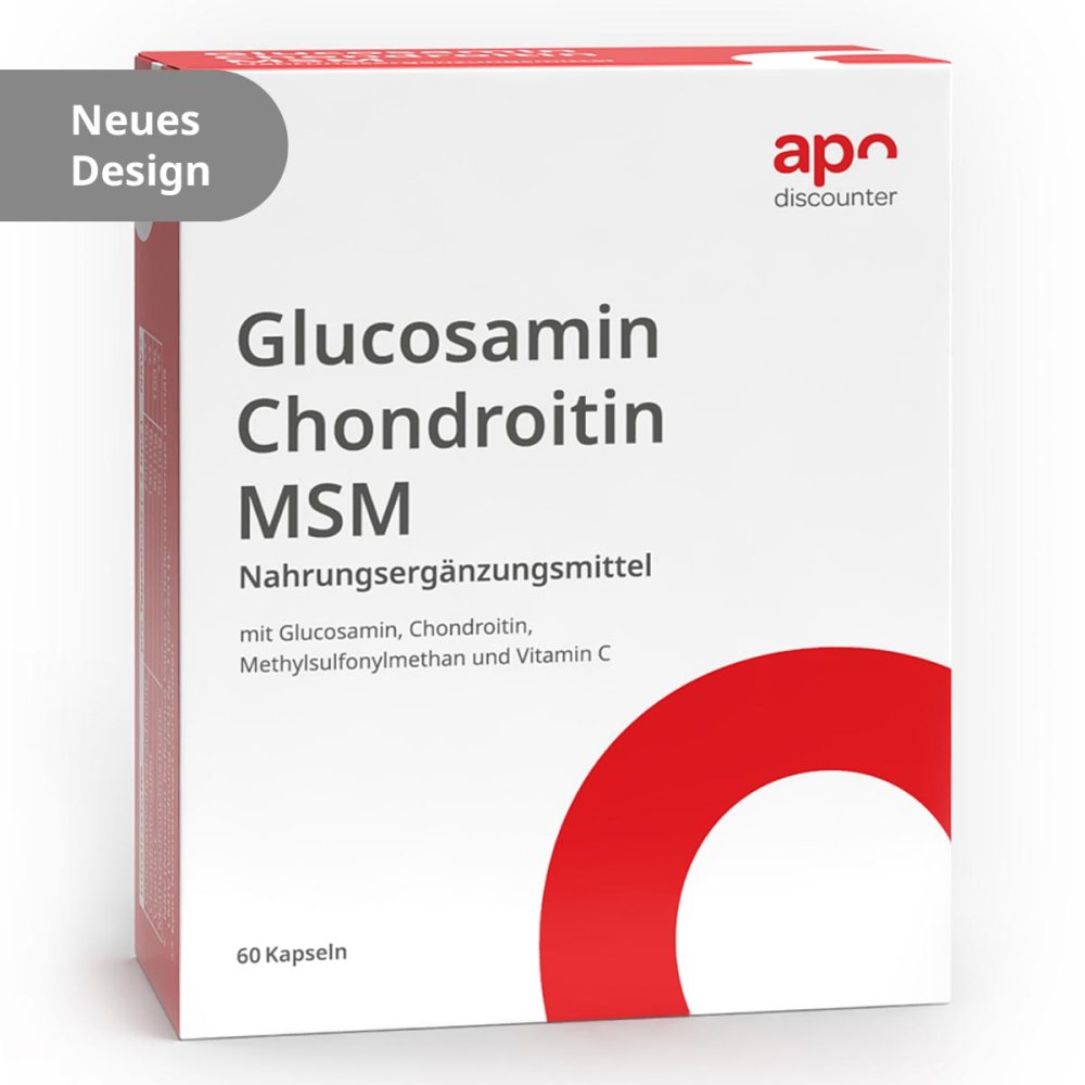 apo.com Group GmbH Glucosamin Chondroitin MSM Kapseln von apodiscounter 18488108