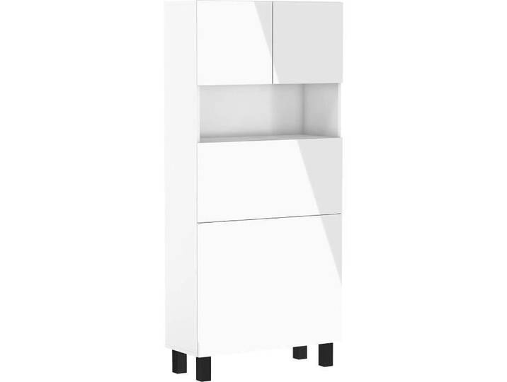 Support de Bureau Pliable HOMI Domestique Ordinateur Pliant Blanc Mat / Blanc Brillant