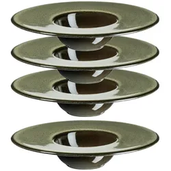 MÄSER by costaverde Gourmetteller 19 cm GRÜN, 4er Set, 400241