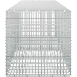 vidaXL, Steinkorb, Gabion mit 3,5 mm Draht und 5x2,5 cm Maschen 200x50x50 cm