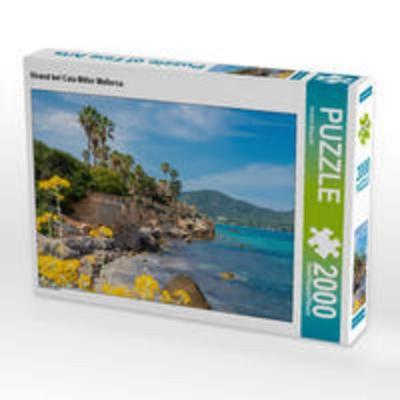 CALVENDO Puzzle Strand bei Cala Millor Mallorca 2000 Teile Puzzle quer | 2000 Teile Lege-Größe 90 × 67 cm Foto-Puzzle für glückliche Stunden