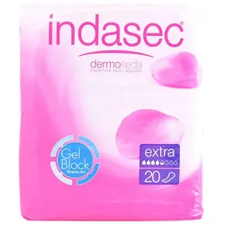 Indasec Dermoseda Compresses Incontinence Extra 20 Einheiten