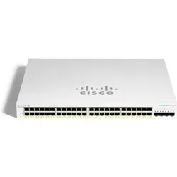 Cisco Switch CBS220-48T-4G 52 Port (52 Ports), Netzwerk Switch, Weiss