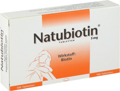 Rodisma-Med Pharma GmbH NATUBIOTIN Tabletten 100 St 02822640