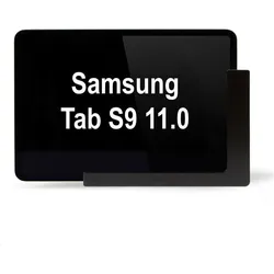 TabLines TWP029B Wandhalterung für Samsung Tab S9 11.0, schwarz, Tablet Halterung, Schwarz