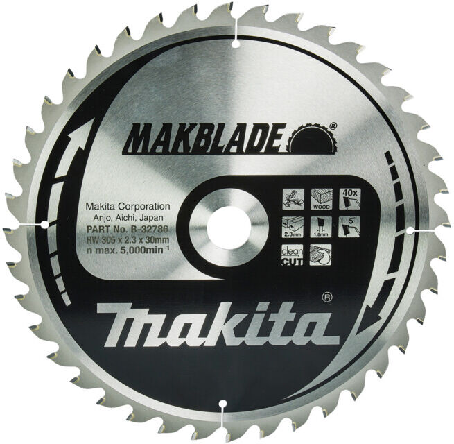 Scie à lame Makita 305x30x40x40Z (B-32786) (B-32786)